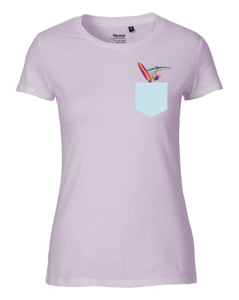 Fun Pocket - дамска сърф тениска